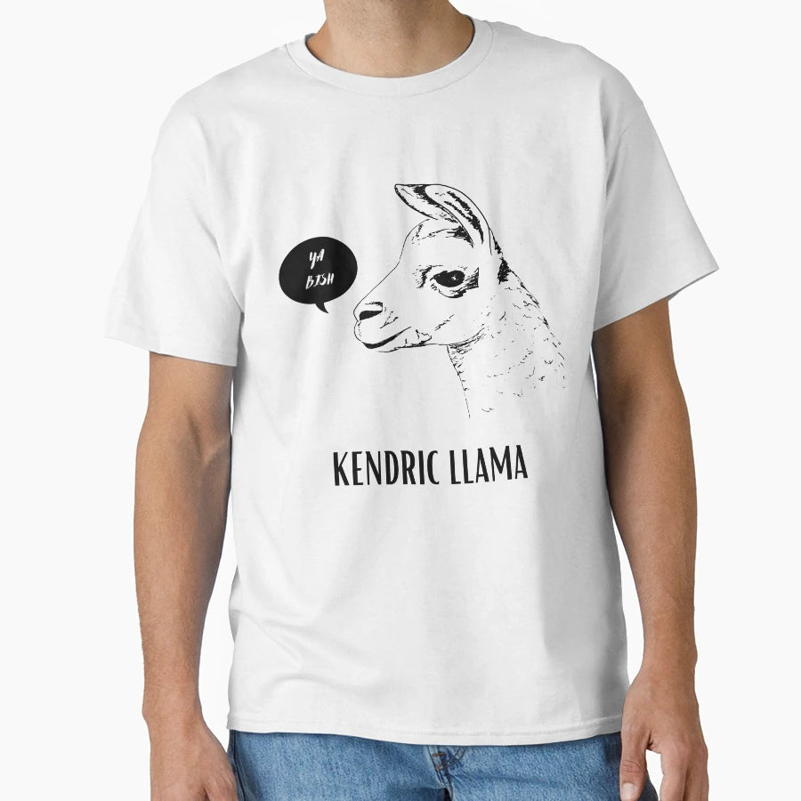 Kendrick Llama T-Shirt - Casual Everyday Wear Unisex - T-Shirt, Sweatshirt, Hoodie