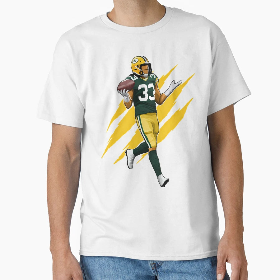 Aaron Jones Styles 33 Claw T-Shirt - Aesthetic Graphic for Adults - T-Shirt, Sweatshirt, Hoodie