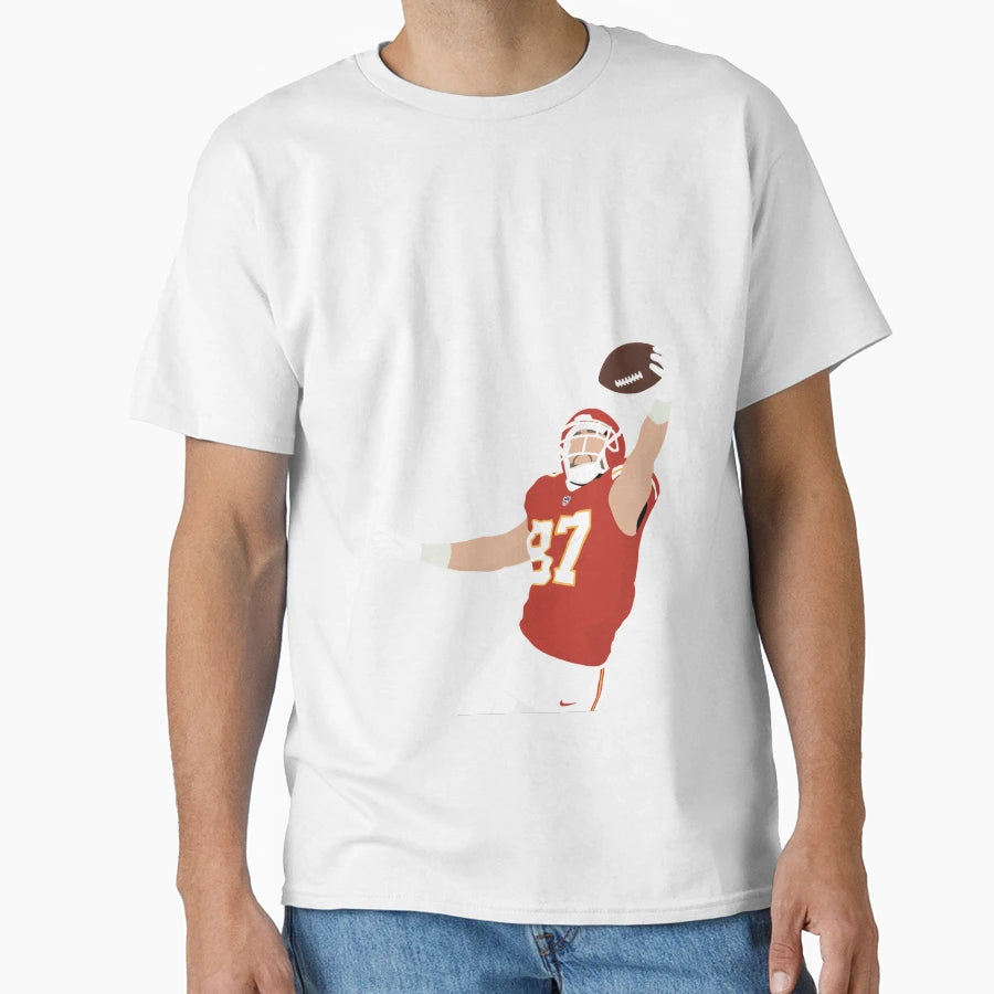 TK Football Illustration T-Shirt - Casual Everyday Wear Men Women - T-Shirt, Sweatshirt, Hoodie
