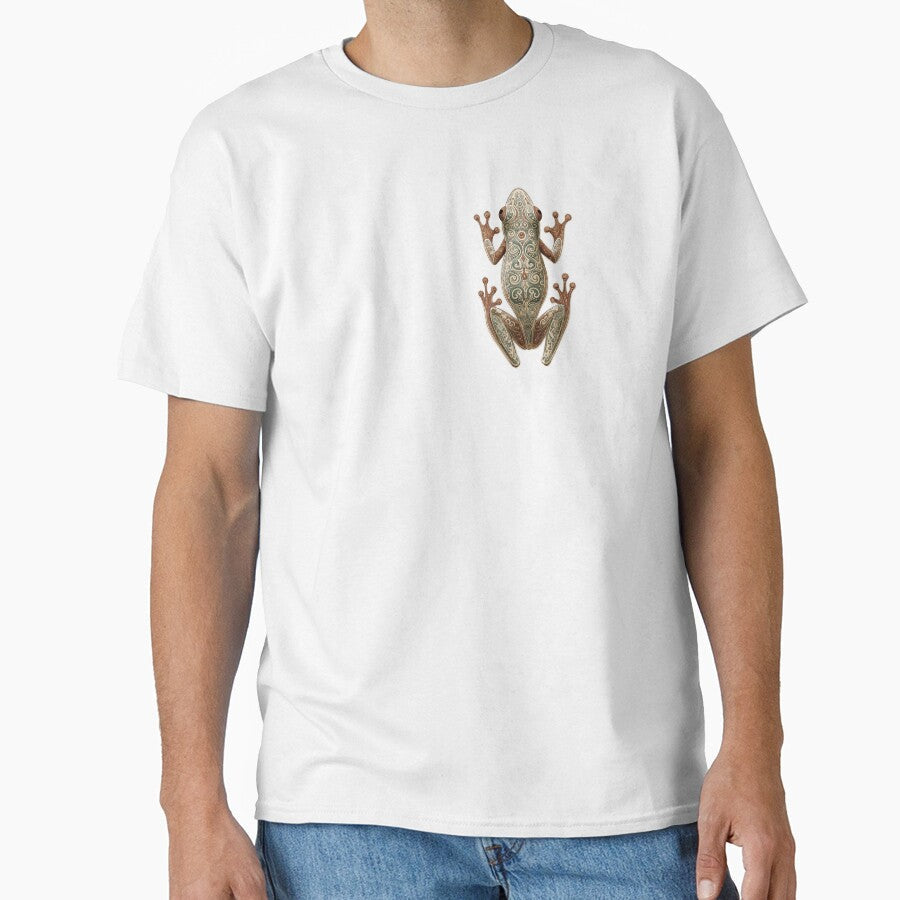 Ornate Spring Mandala Tree Frog Boho Nature Art by - Adult & Kids T-Shirts, Sweatshirts & Hoodies apparel design preview 1