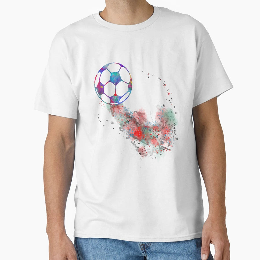 Soccer Ball T-Shirt - Graphic Print for Adults - T-Shirt, Sweatshirt, Hoodie