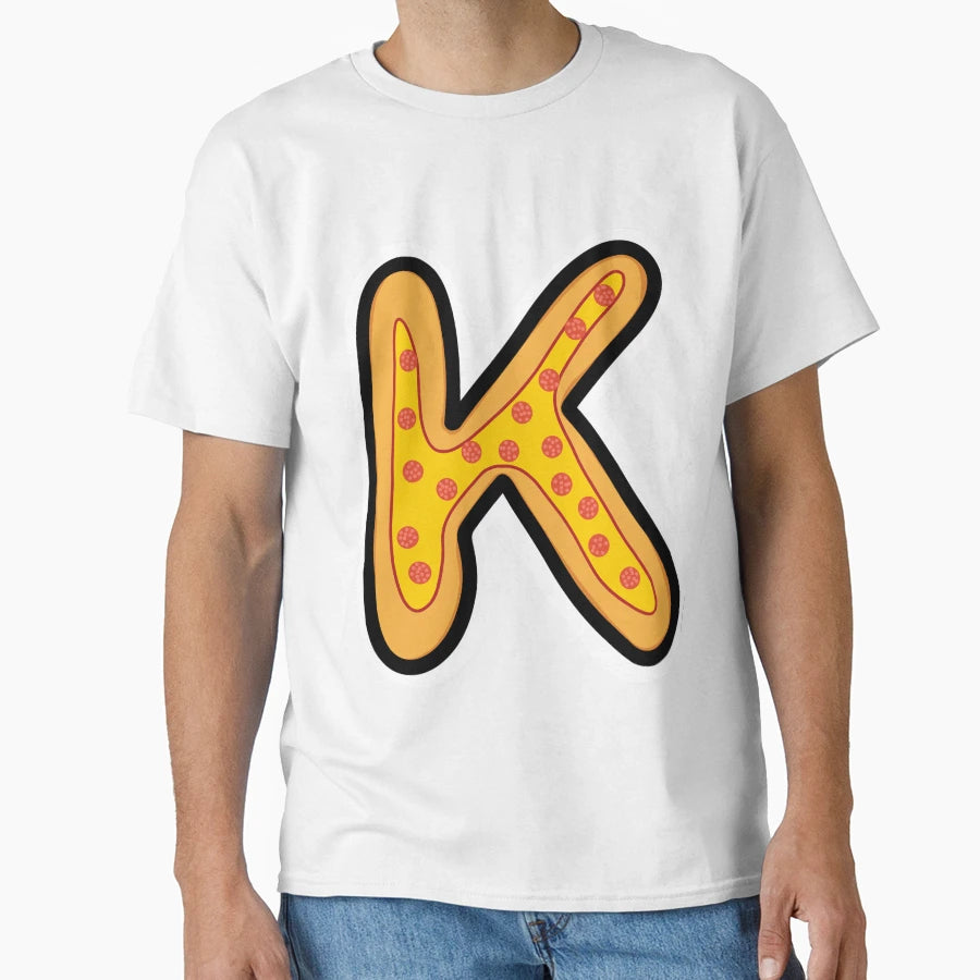Pizza K T-Shirt - Fun Novelty Design for Adults - T-Shirt, Sweatshirt, Hoodie