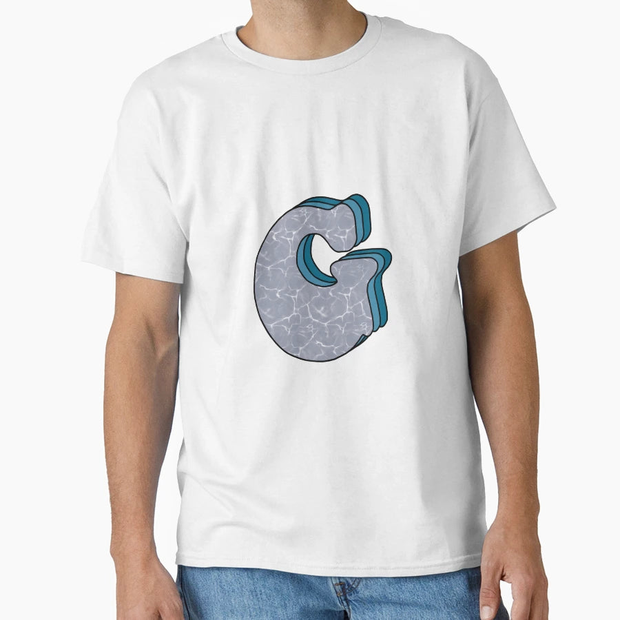 G Monogram Blue T-Shirt - Streetwear Style Unisex - T-Shirt, Sweatshirt, Hoodie
