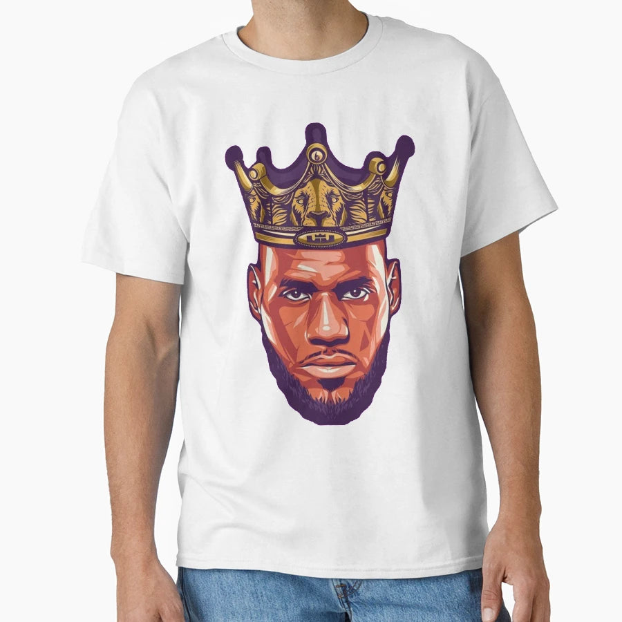 King Lebron James T-Shirt - Novelty Apparel Men Women - T-Shirt, Sweatshirt, Hoodie