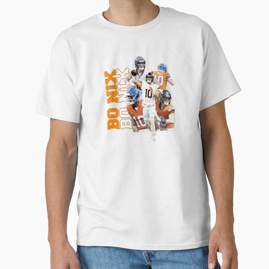 Bo Nix Streetwear Png Football T-Shirt - Streetwear Style for Adults - T-Shirt, Sweatshirt, Hoodie