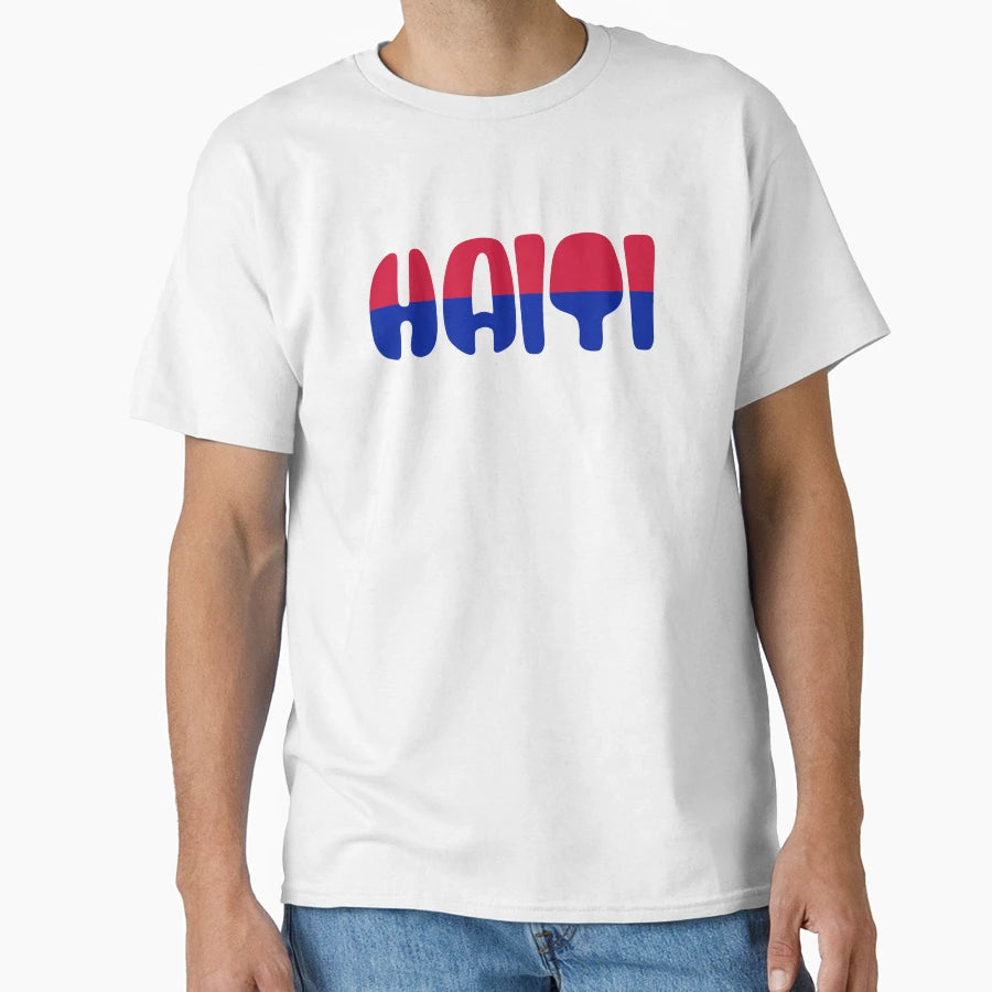 Haiti Gift T-Shirt - Minimalist Print for Adults - T-Shirt, Sweatshirt, Hoodie