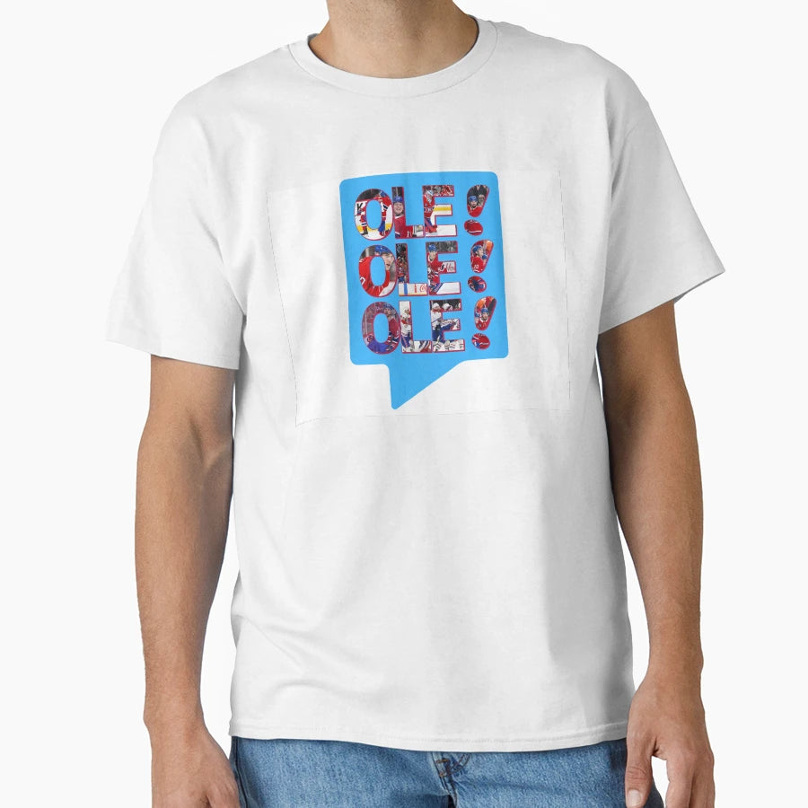 Ol Ol Ol Mtl Habs T-Shirt - Minimalist Print for Adults - T-Shirt, Sweatshirt, Hoodie