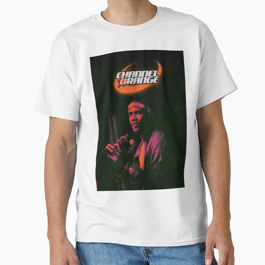 Frank Ocean Channel Orange Poster by JoeMahoney - Adult & Kids T-Shirts, Sweatshirts & Hoodies apparel design preview 1