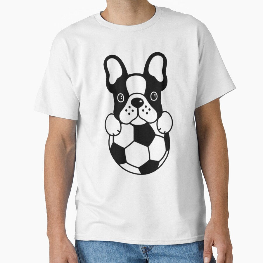 Soccer Puppy by kawaiistudio - Adult & Kids T-Shirts, Sweatshirts & Hoodies apparel design preview 1