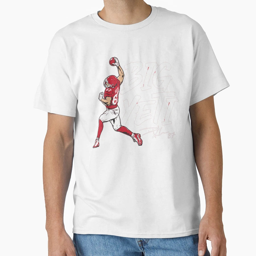 Travis Big Yeti T-Shirt - Custom Art Print Men Women - T-Shirt, Sweatshirt, Hoodie