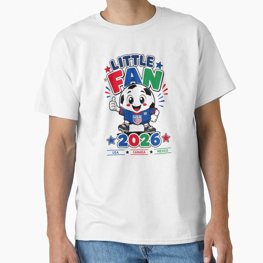 LITTLE FAN 2026, Aesthetic Kids Gift by OROSTATE - Adult & Kids T-Shirts, Sweatshirts & Hoodies apparel design preview 1