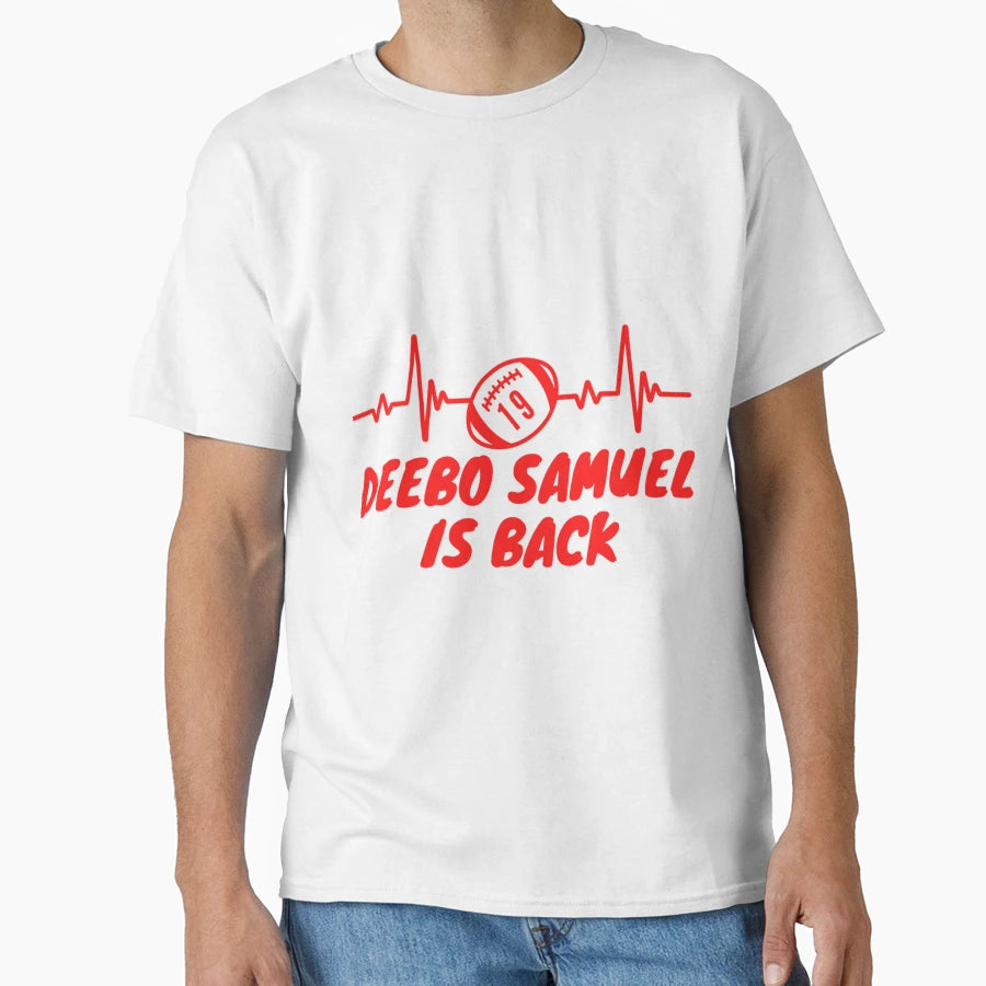 DS Is Back Black And White T-Shirt - Minimalist Print for Adults - T-Shirt, Sweatshirt, Hoodie