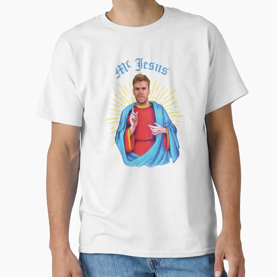 Mcjesus Mc Jesus Macjesus T-Shirt - Casual Everyday Wear Men Women - T-Shirt, Sweatshirt, Hoodie