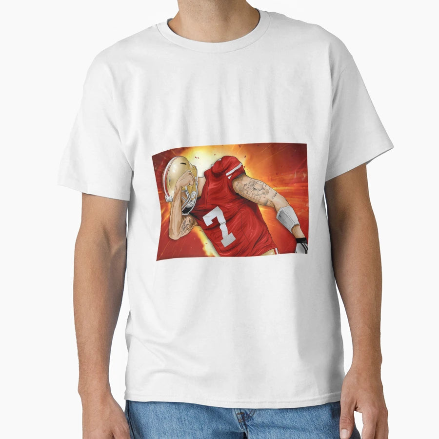 Colin Kaepernick Ck 7 Face Fans T-Shirt - Unique Graphic Unisex - T-Shirt, Sweatshirt, Hoodie