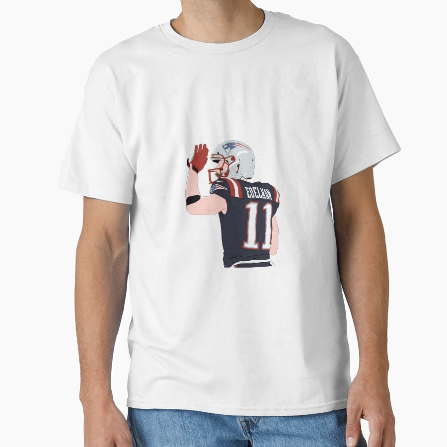 Julian Edelman T-Shirt - Minimalist Print for Adults - T-Shirt, Sweatshirt, Hoodie