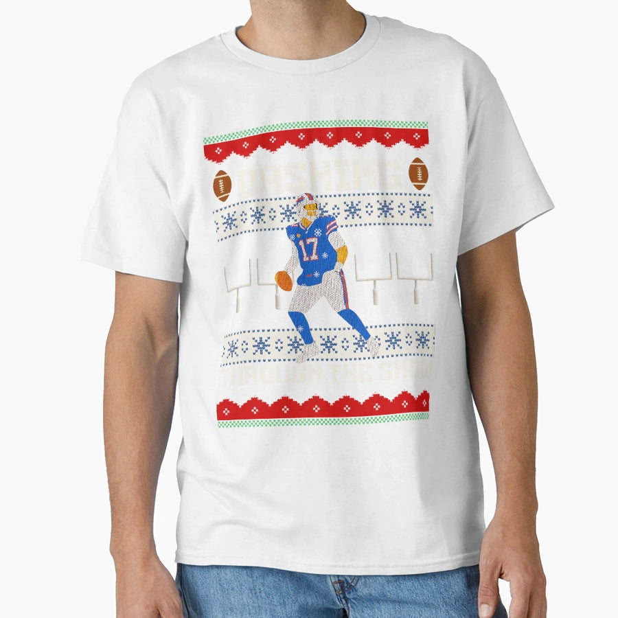 Buffalo Football Ugly T-Shirt - Unique Graphic Unisex - T-Shirt, Sweatshirt, Hoodie