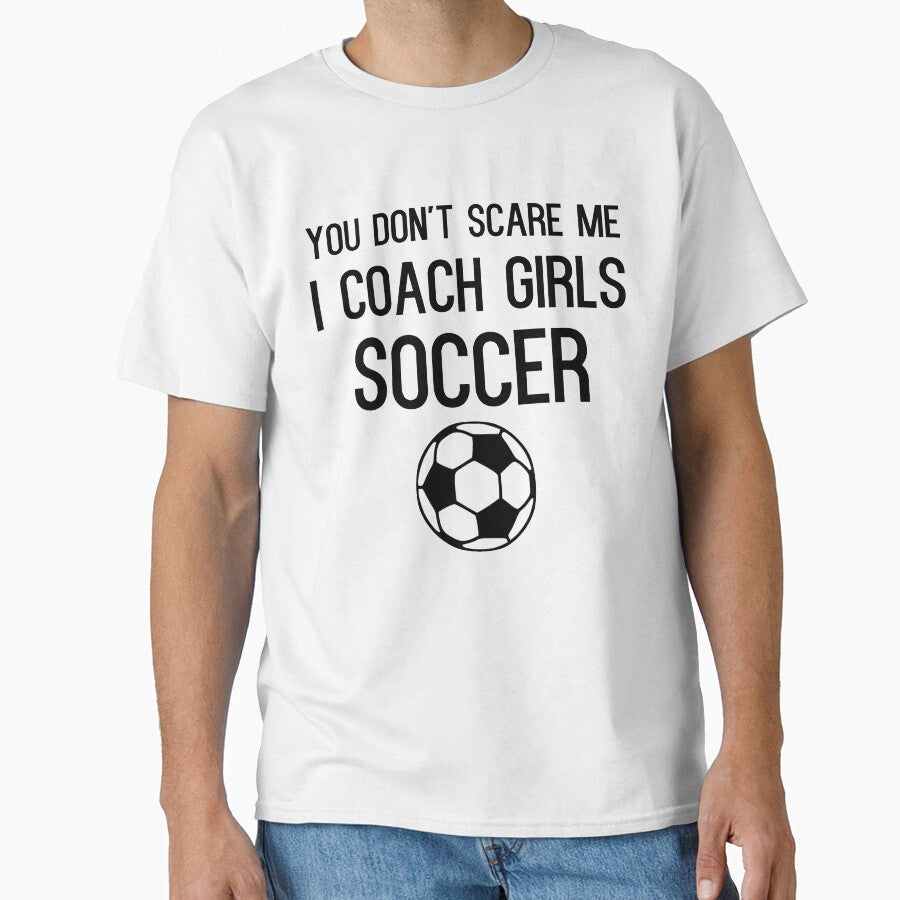Funny Girls Soccer Coach by kapotka - Adult & Kids T-Shirts, Sweatshirts & Hoodies apparel design preview 1