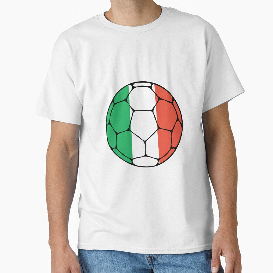 Italy Flag Soccer Ball by ehgraphics15 - Adult & Kids T-Shirts, Sweatshirts & Hoodies apparel design preview 1