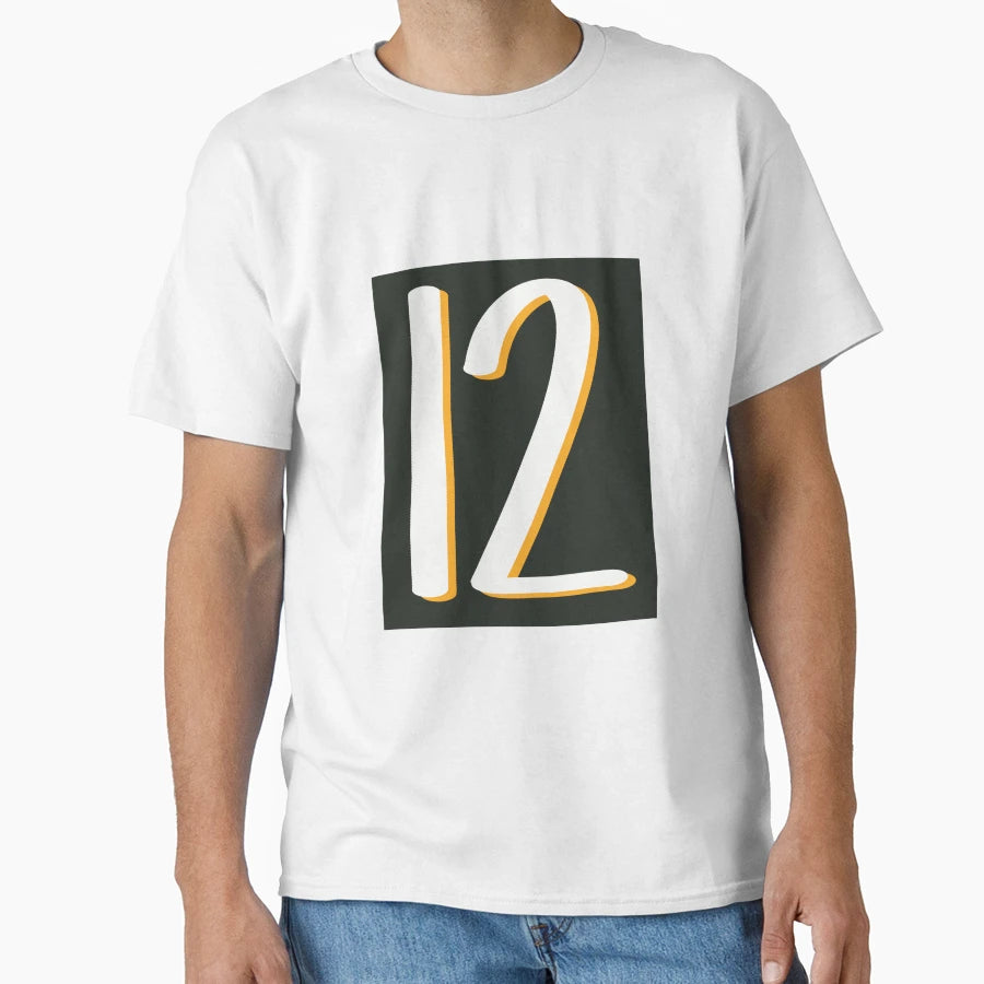 AR Number 12 T-Shirt - Trendy Graphic Men Women - T-Shirt, Sweatshirt, Hoodie