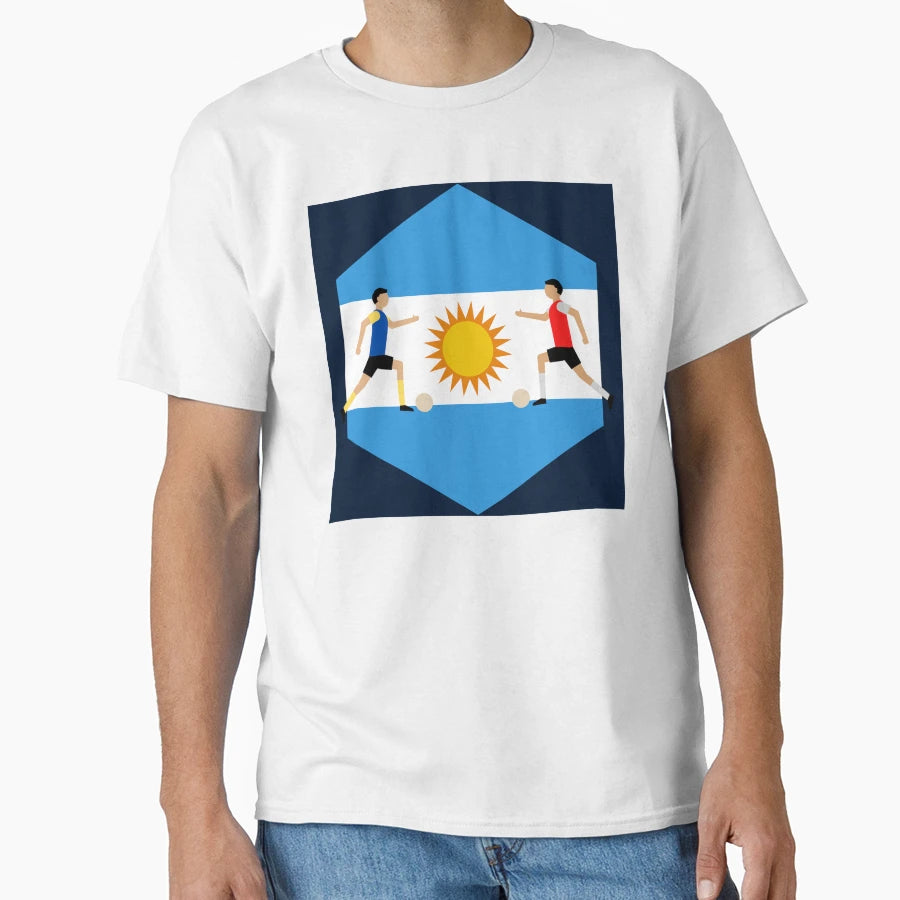 Argentine Soccer T-Shirt - Custom Art Print for Adults - T-Shirt, Sweatshirt, Hoodie