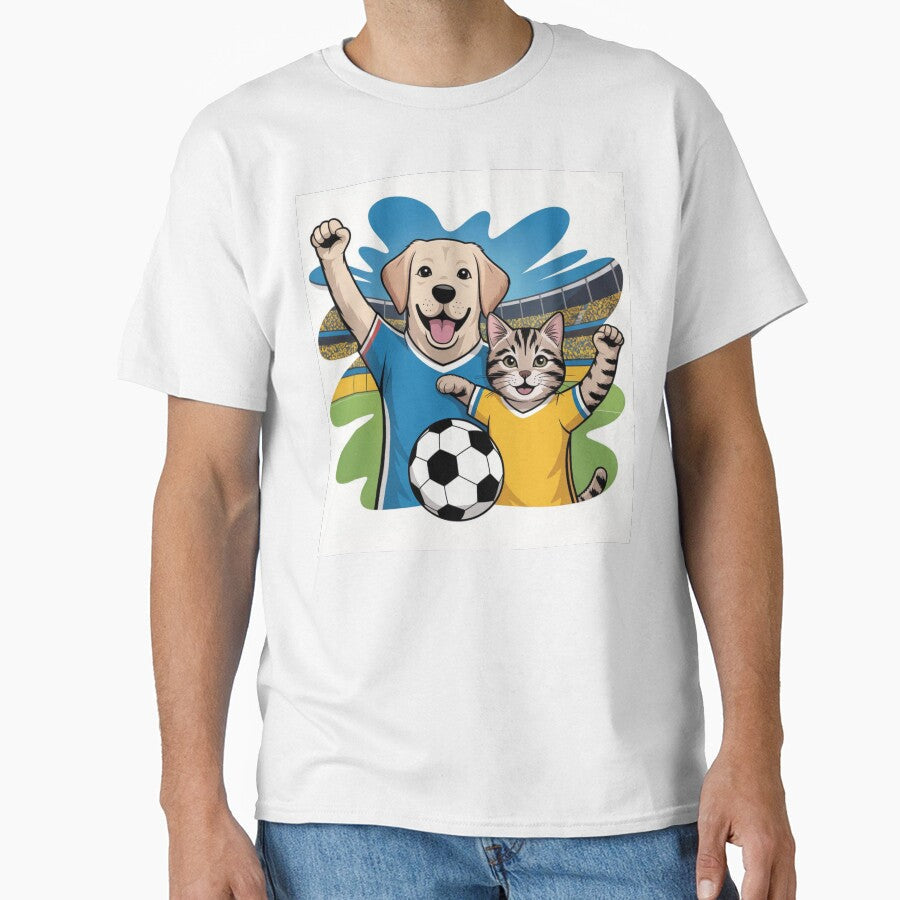 Title Idea: Football Teammates. by Brochamorocha - Adult & Kids T-Shirts, Sweatshirts & Hoodies apparel design preview 1