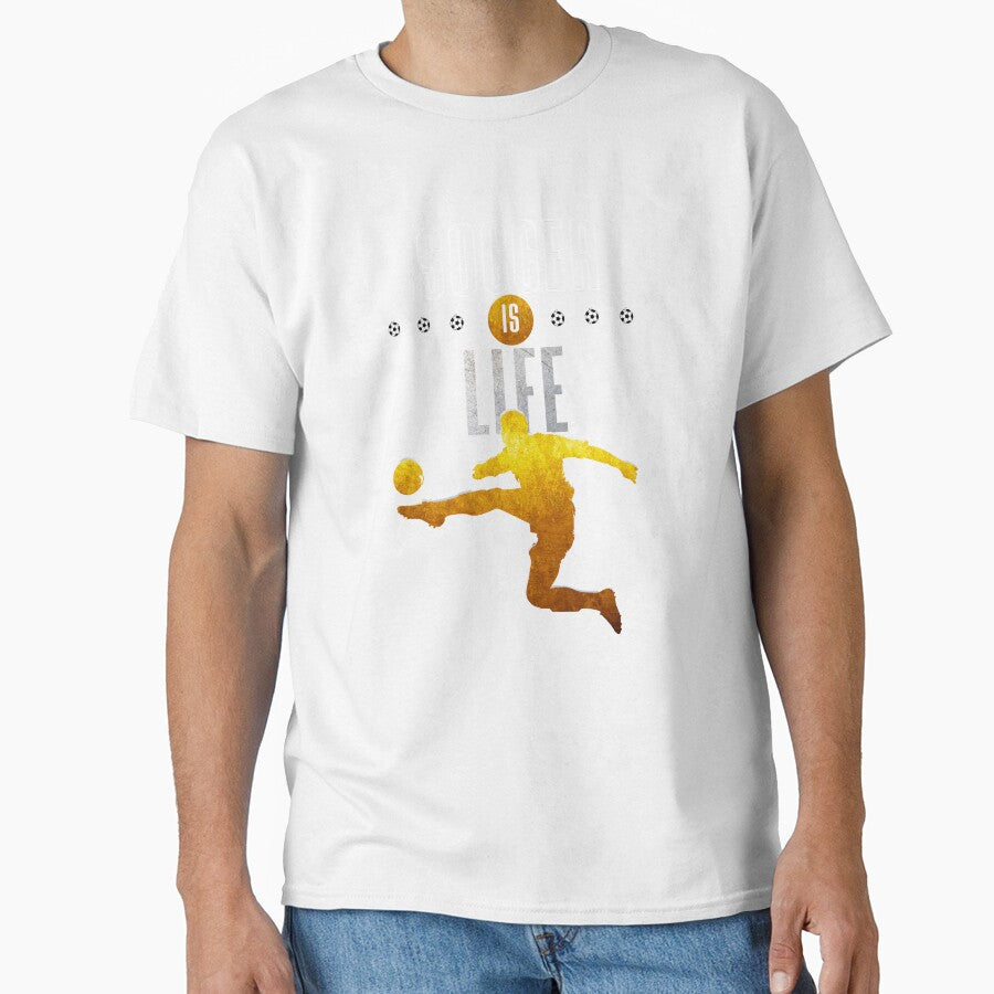 Soccer is life by mwebba2005 - Adult & Kids T-Shirts, Sweatshirts & Hoodies apparel design preview 1