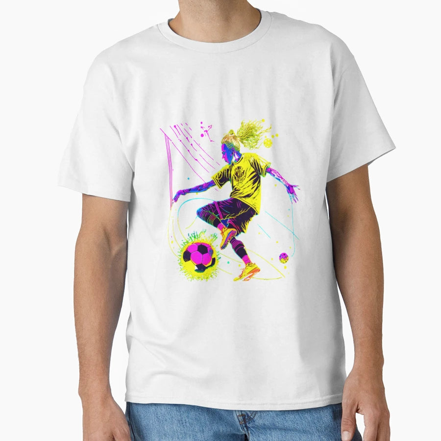 Crazy About Football T-Shirt - Aesthetic Graphic Men Women - T-Shirt, Sweatshirt, Hoodie