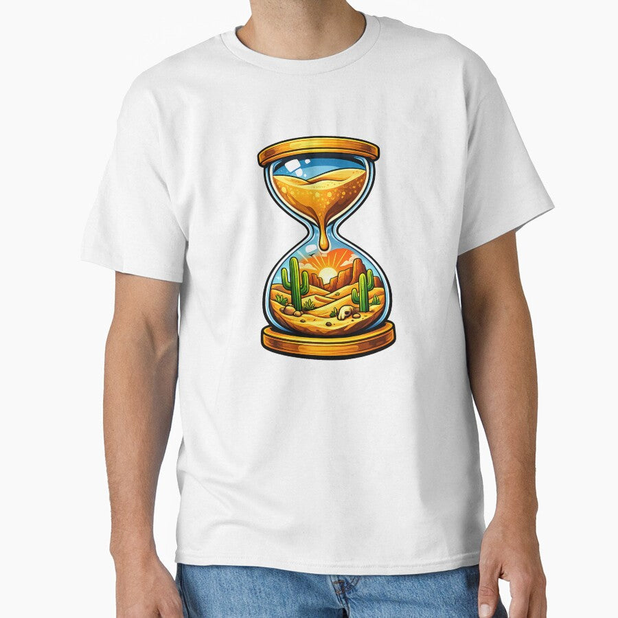 Miniature Desert Hourglass by kyokugen - Adult & Kids T-Shirts, Sweatshirts & Hoodies apparel design preview 1
