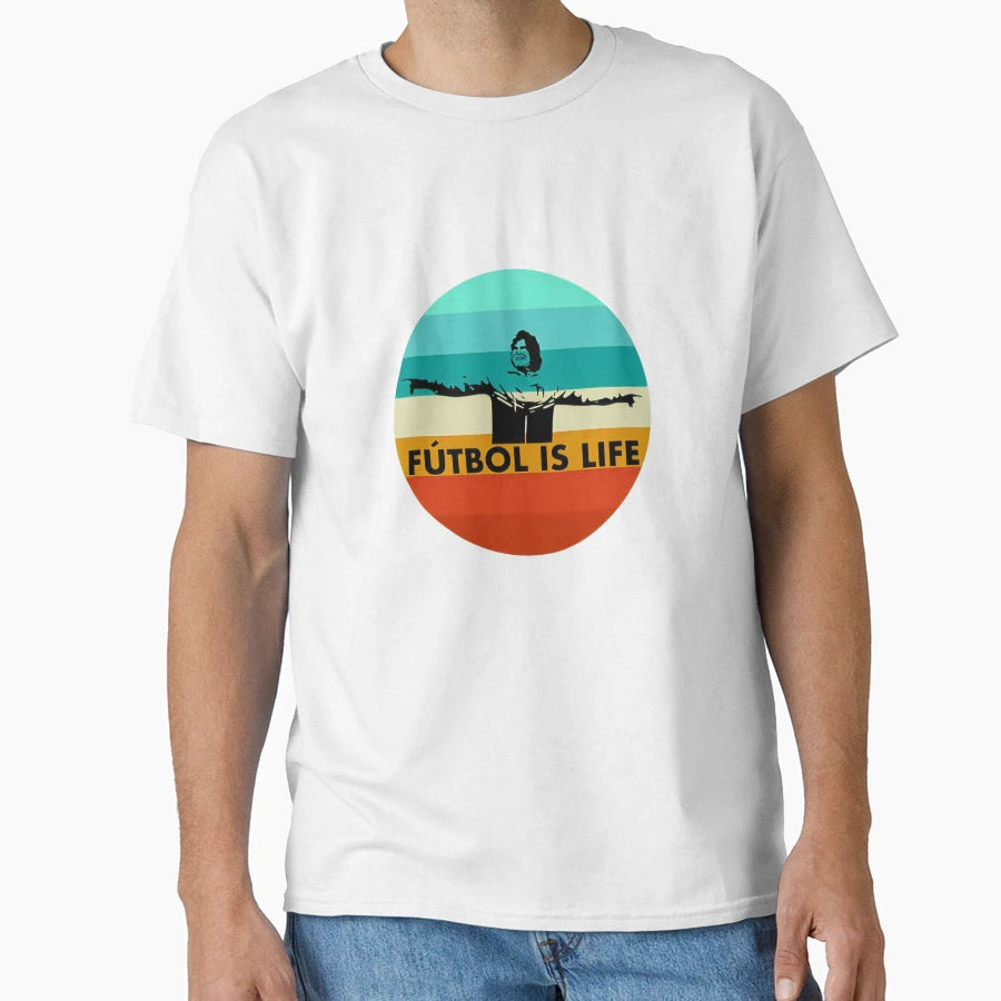 F Tbol Is Life Football And Soccer Lover T-Shirt - Custom Art Print Unisex - T-Shirt, Sweatshirt, Hoodie