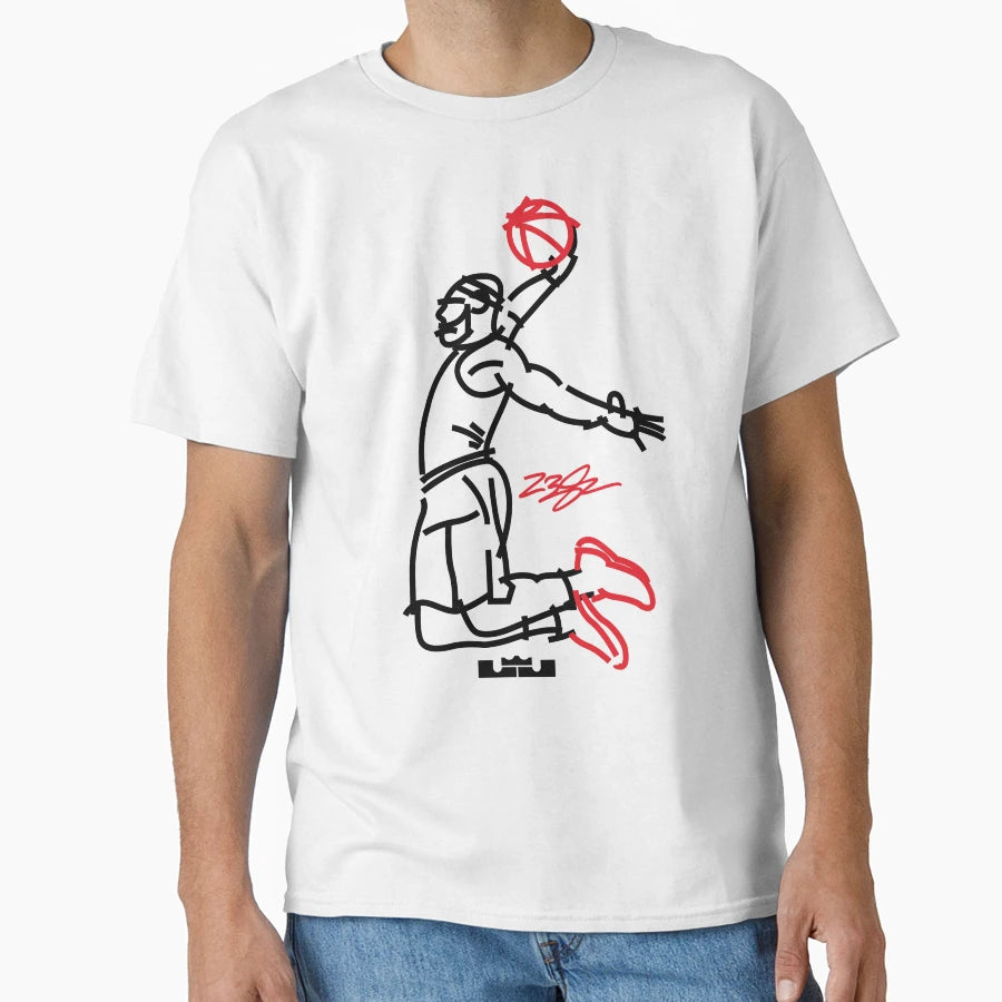Lbj 23 Lebron James T-Shirt - Graphic Print for Adults - T-Shirt, Sweatshirt, Hoodie