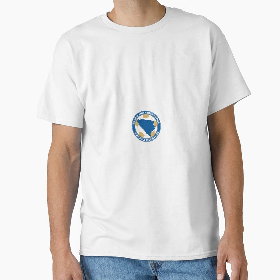 Bosnia Football Federation T-Shirt - Casual Everyday Wear for Adults - T-Shirt, Sweatshirt, Hoodie