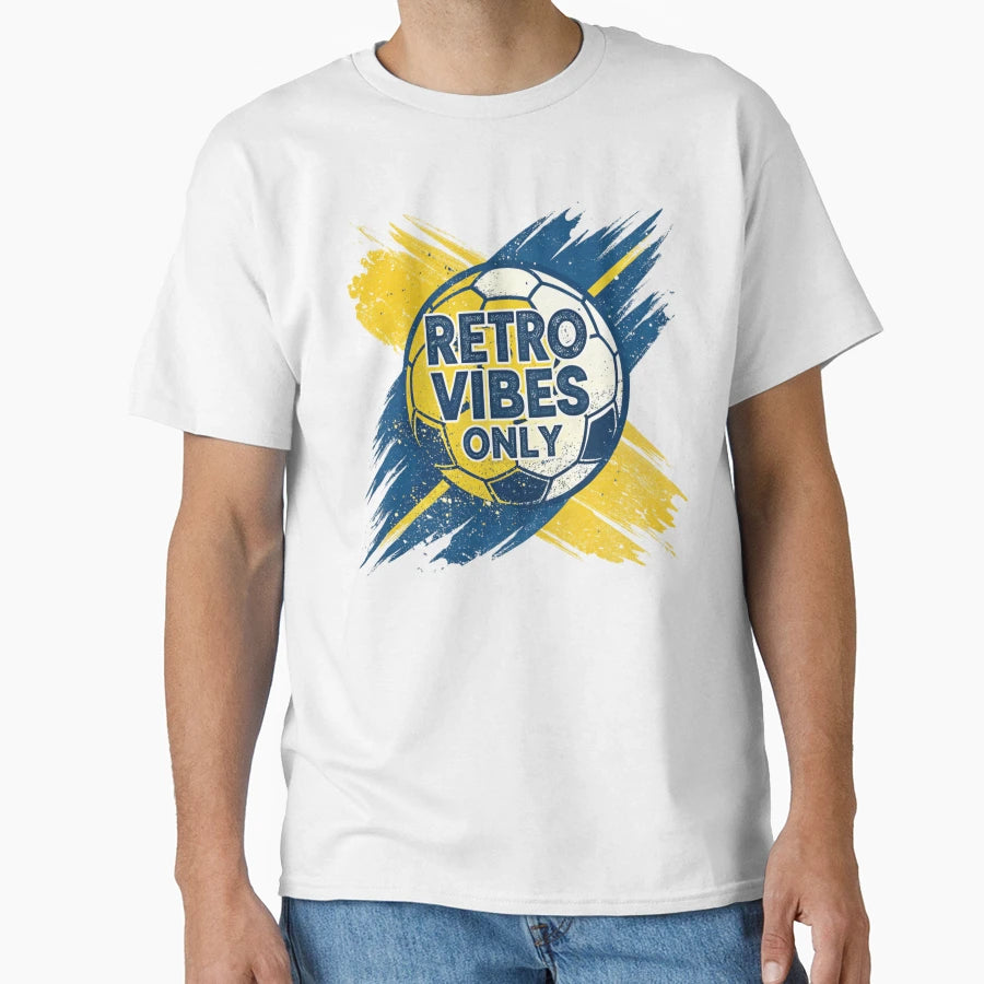 Vibes Only Soccer Ball T-Shirt - Unique Graphic Unisex - T-Shirt, Sweatshirt, Hoodie
