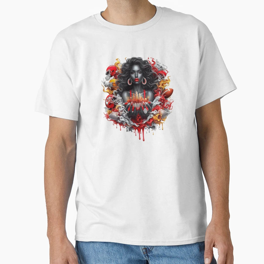Football T-Shirt - Trendy Graphic Men Women - T-Shirt, Sweatshirt, Hoodie