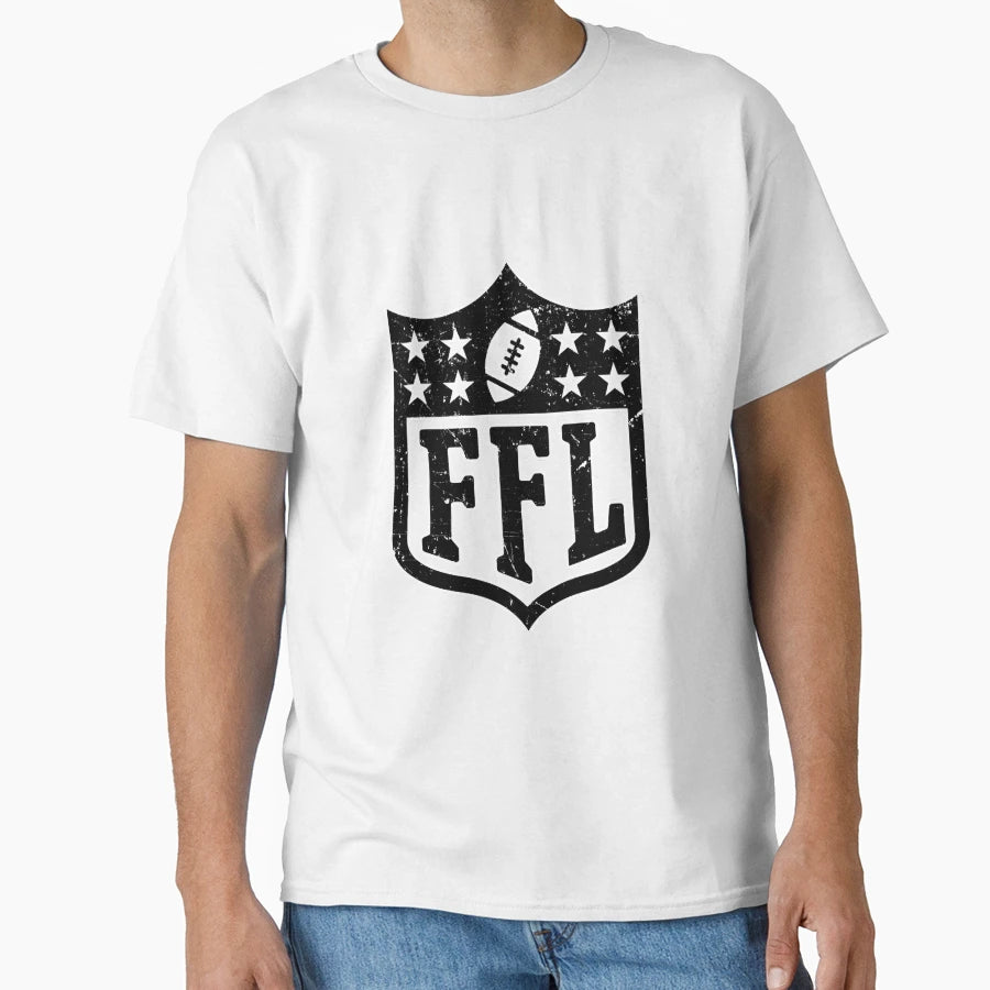 Fantasy Football Distressed Ffl League T-Shirt - Unique Graphic Men Women - T-Shirt, Sweatshirt, Hoodie