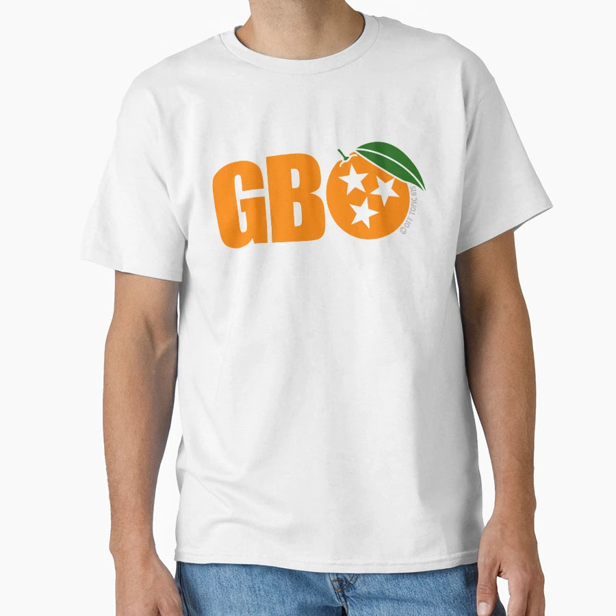 Go Big Orange Tri Star T-Shirt - Fun Novelty Design Men Women - T-Shirt, Sweatshirt, Hoodie