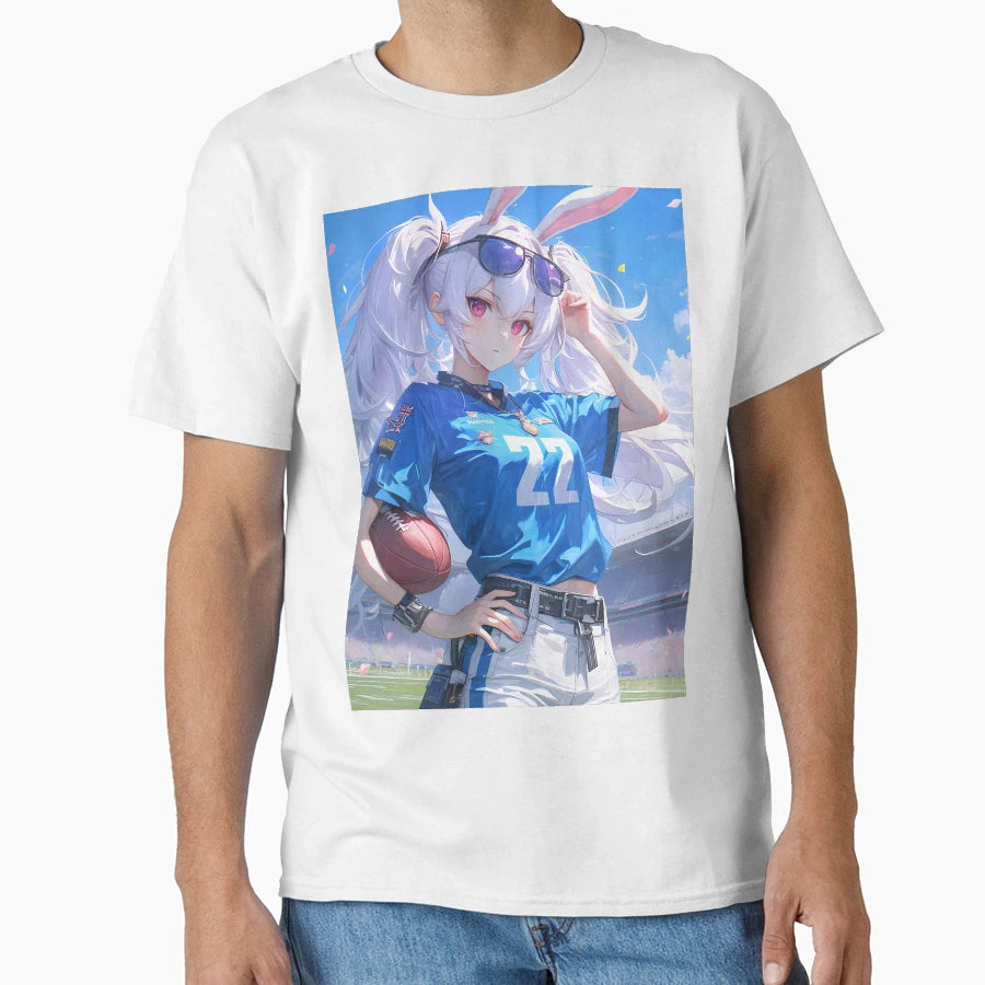Laffey Azur Lane Tactical Bunny Coach T-Shirt - Unique Graphic for Adults - T-Shirt, Sweatshirt, Hoodie