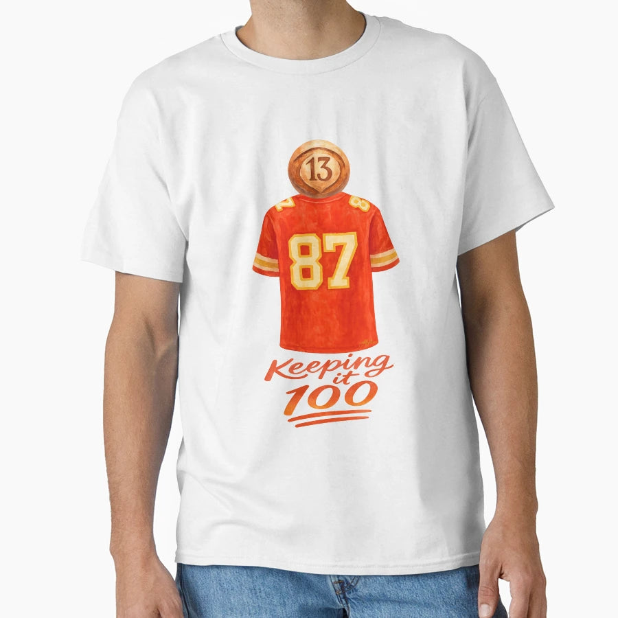 It Adds Up Keeping It 100 T-Shirt - Graphic Print Unisex - T-Shirt, Sweatshirt, Hoodie