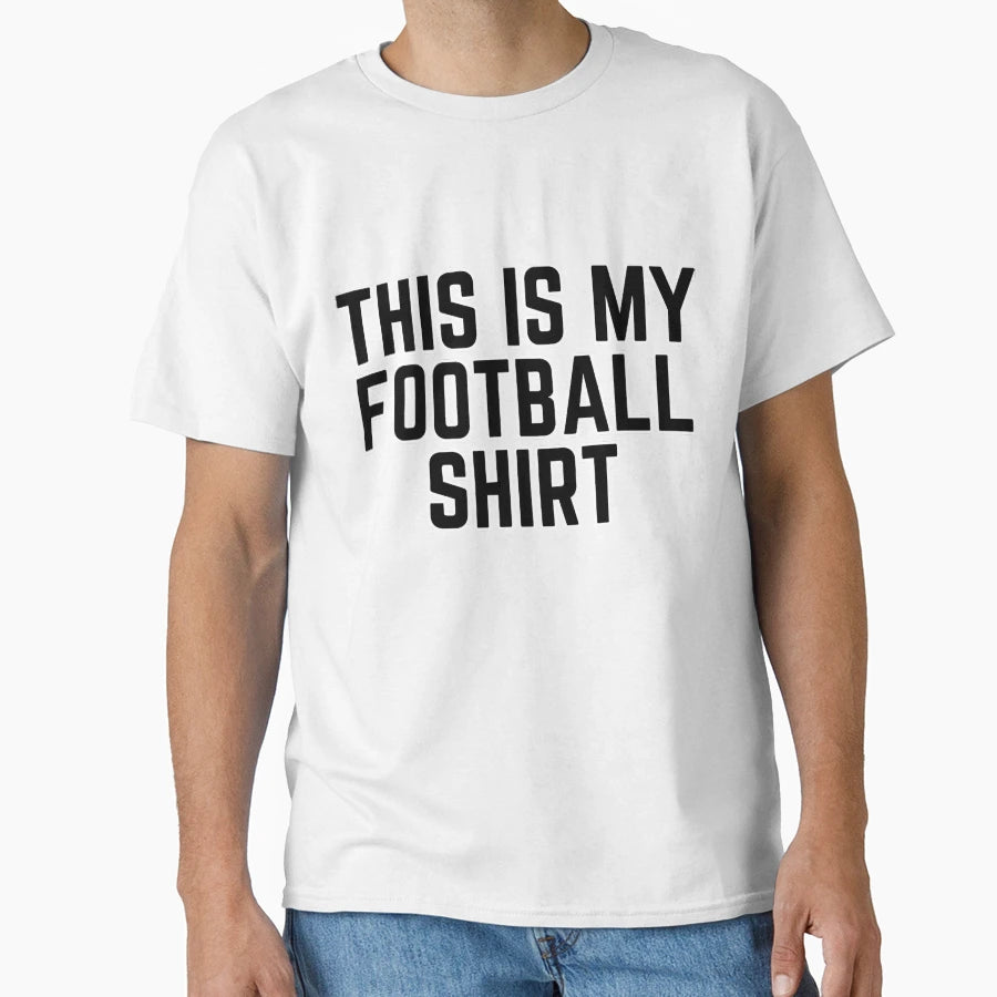 Football Team Colors Black Game T-Shirt - Casual Everyday Wear Men Women - T-Shirt, Sweatshirt, Hoodie