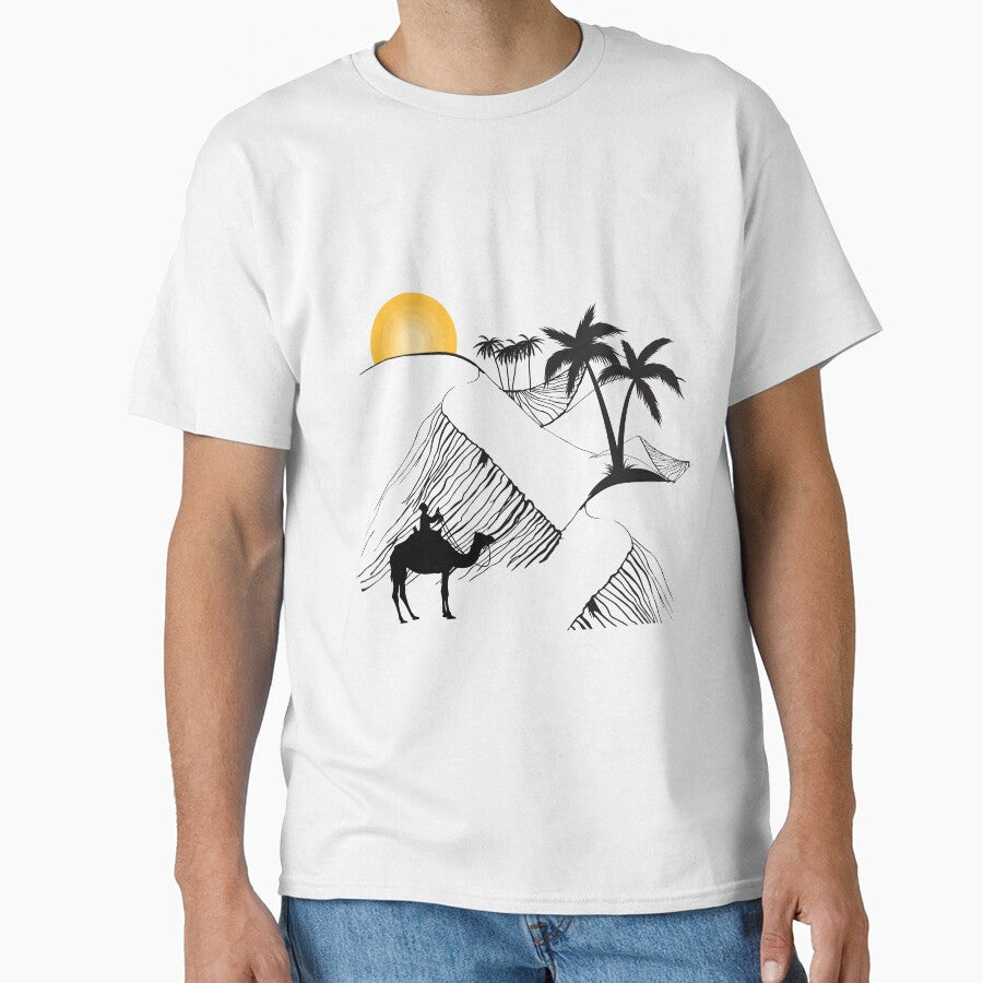 Desert Sunrise by albix81 - Adult & Kids T-Shirts, Sweatshirts & Hoodies apparel design preview 1