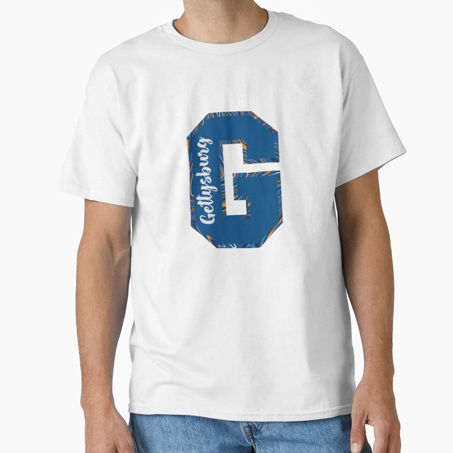 Gettysburg Blue G T-Shirt - Casual Everyday Wear Unisex - T-Shirt, Sweatshirt, Hoodie