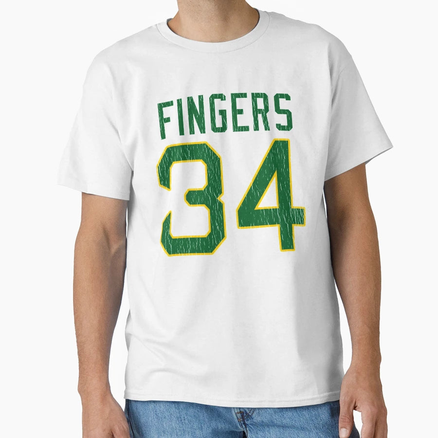 Rollie Fingers T-Shirt - Casual Everyday Wear Unisex - T-Shirt, Sweatshirt, Hoodie
