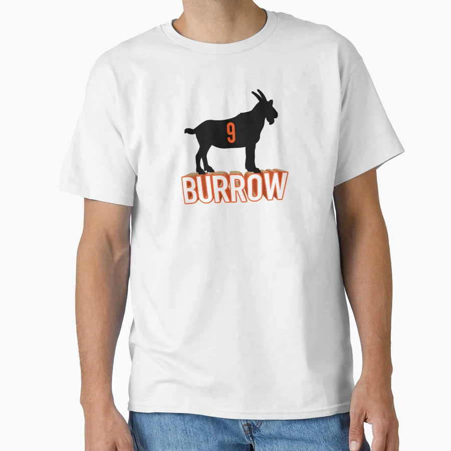 Burrow Goat 9 T-Shirt - Trendy Graphic Men Women - T-Shirt, Sweatshirt, Hoodie