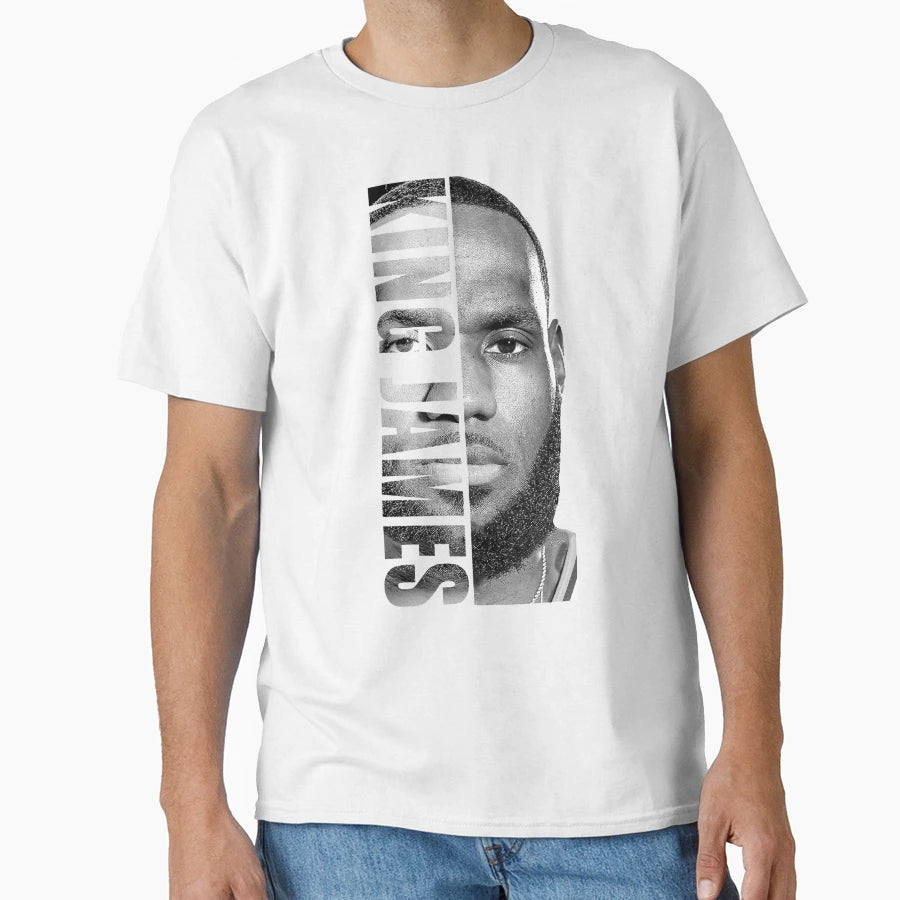 Lebron James King James T-Shirt - Trendy Graphic for Adults - T-Shirt, Sweatshirt, Hoodie