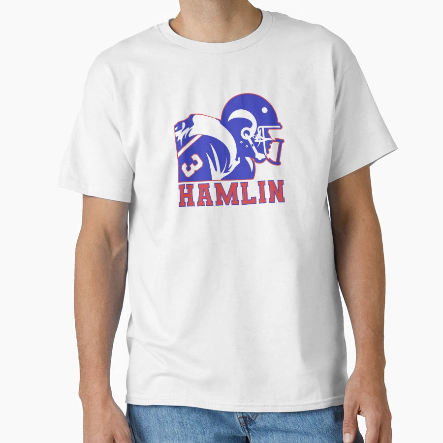 Damar Hamlin T-Shirt - Minimalist Print Unisex - T-Shirt, Sweatshirt, Hoodie