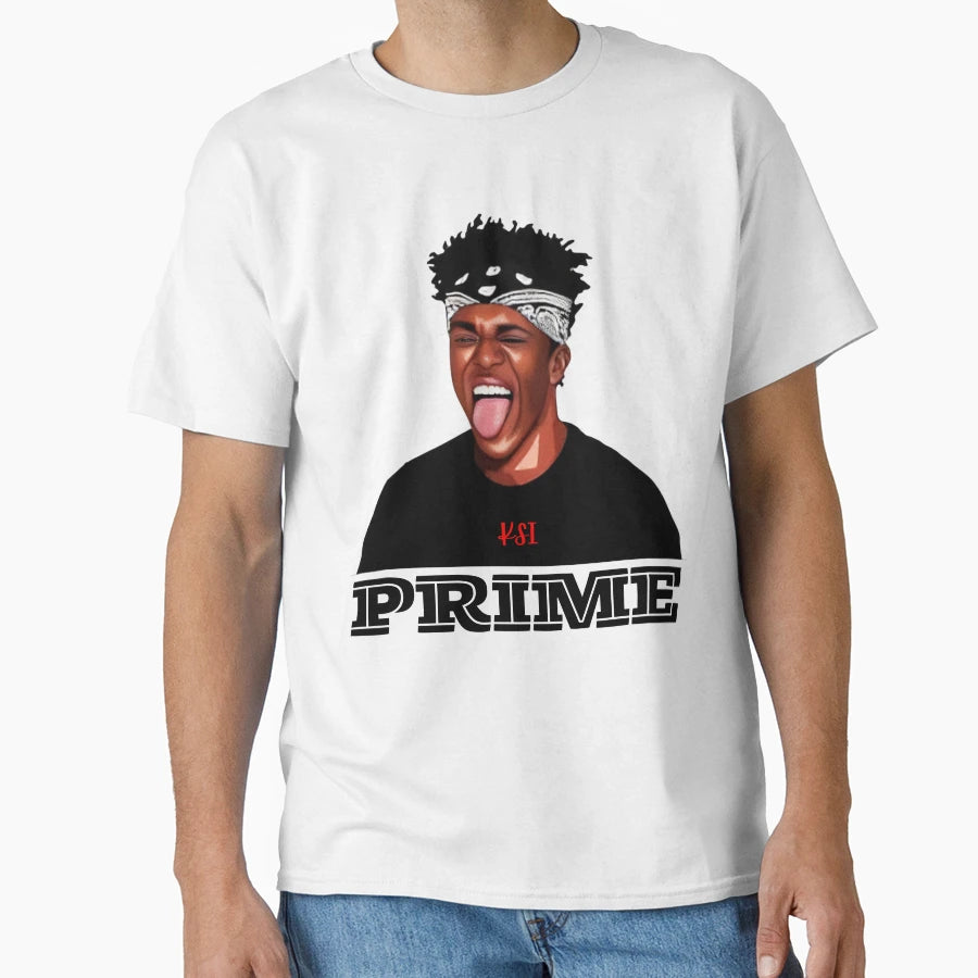 Ksi Prime T-Shirt - Custom Art Print Men Women - T-Shirt, Sweatshirt, Hoodie