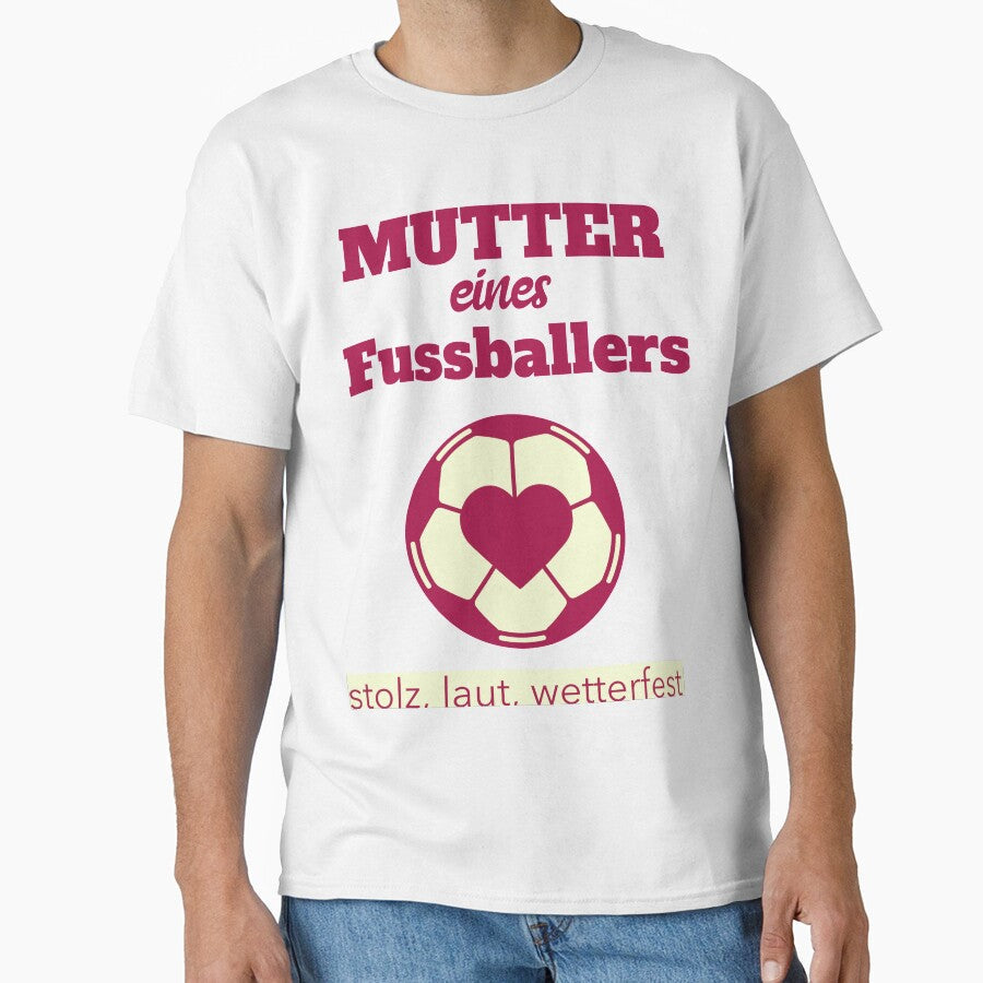 Footballer mother by Meer-Lifestyle - Adult & Kids T-Shirts, Sweatshirts & Hoodies apparel design preview 1