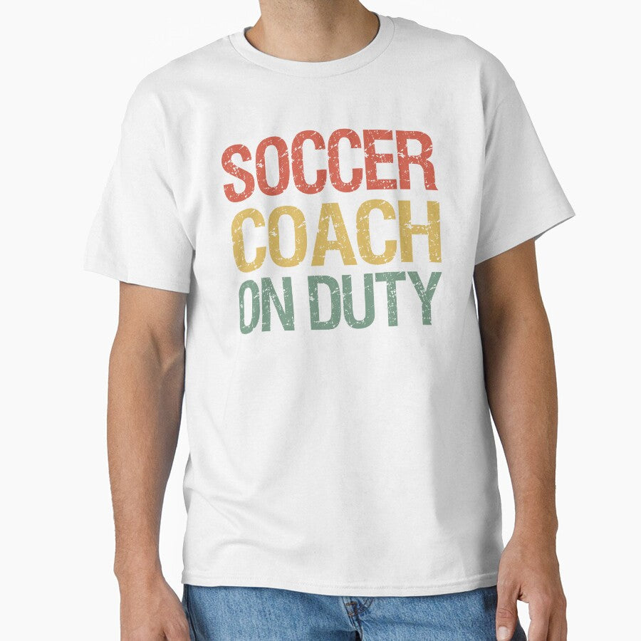 Soccer Coach on Duty II by Lemon Pepper - Adult & Kids T-Shirts, Sweatshirts & Hoodies apparel design preview 1