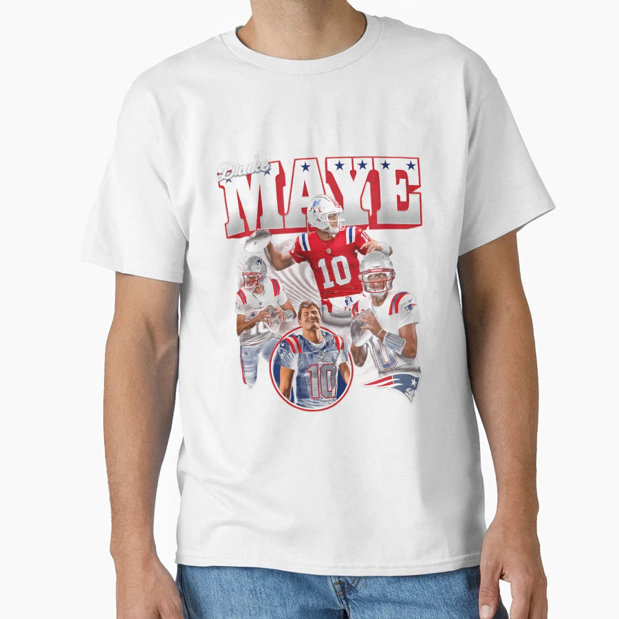 Drake Maye T-Shirt - Trendy Graphic Unisex - T-Shirt, Sweatshirt, Hoodie