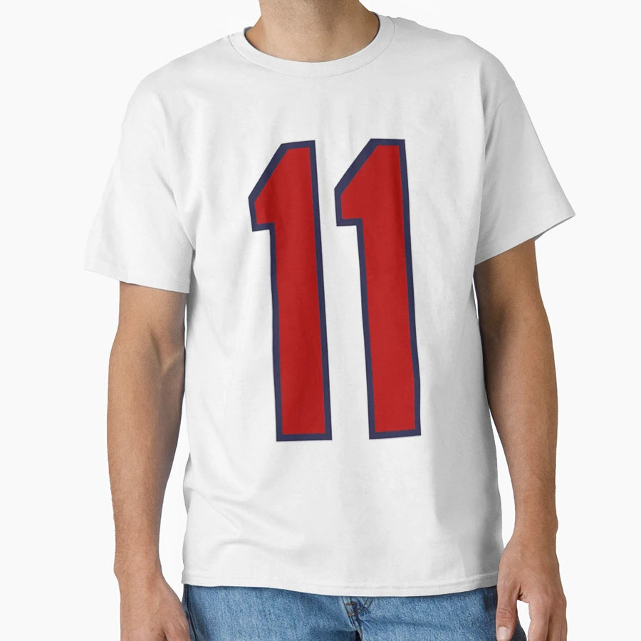 Red 11 T-Shirt - Fun Novelty Design Men Women - T-Shirt, Sweatshirt, Hoodie