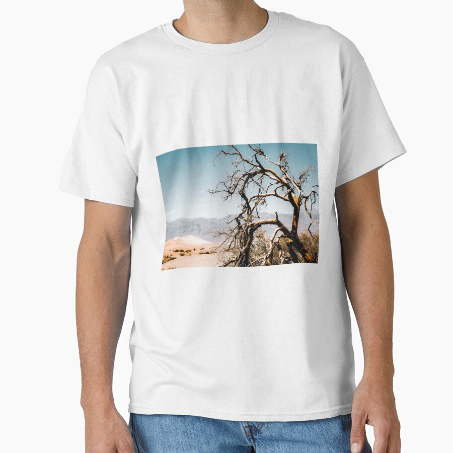 Desert landscape at Death Valley national park, - Adult & Kids T-Shirts, Sweatshirts & Hoodies apparel design preview 1